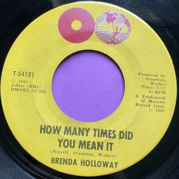 Brenda Holloway-How many times did you mean it-Tamla E