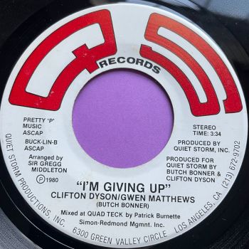 Clifton Dyson-I'm giving up-QS E+