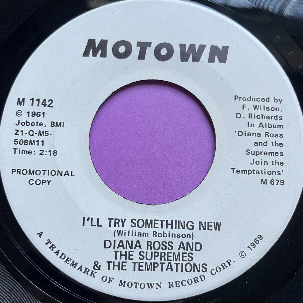 Supremes and Temptations-I'll try something new-Motown WD E+