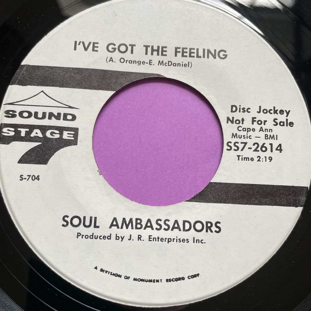 Soul Ambassadors-I've got the feeling-Sound Stage 7 WD E