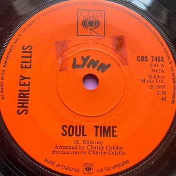 Shirley Ellis-Soul time-UK CBS wol E