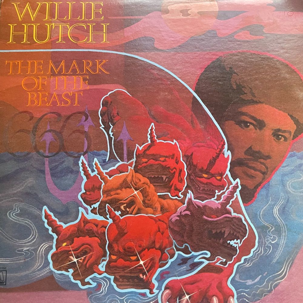 Willie Hutch-Mark of the beast-Motown LP E+