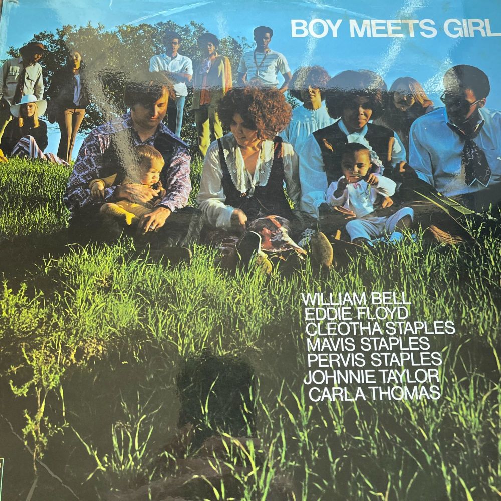 Various Artists-Boy Meets girl-UK Stax LP E+