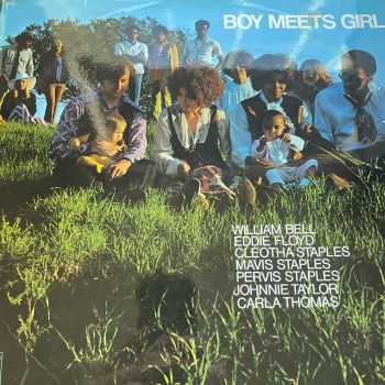 Various Artists-Boy Meets girl-UK Stax LP E+