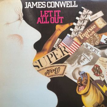 James Conwell-Let it all out-Globe Reissue LP E+
