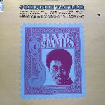 Johnnie Taylor-Rare stamps-Stax LP E+