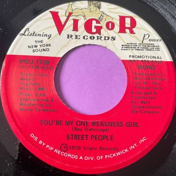 Street People-You're my one weakness girl-Vigor E+