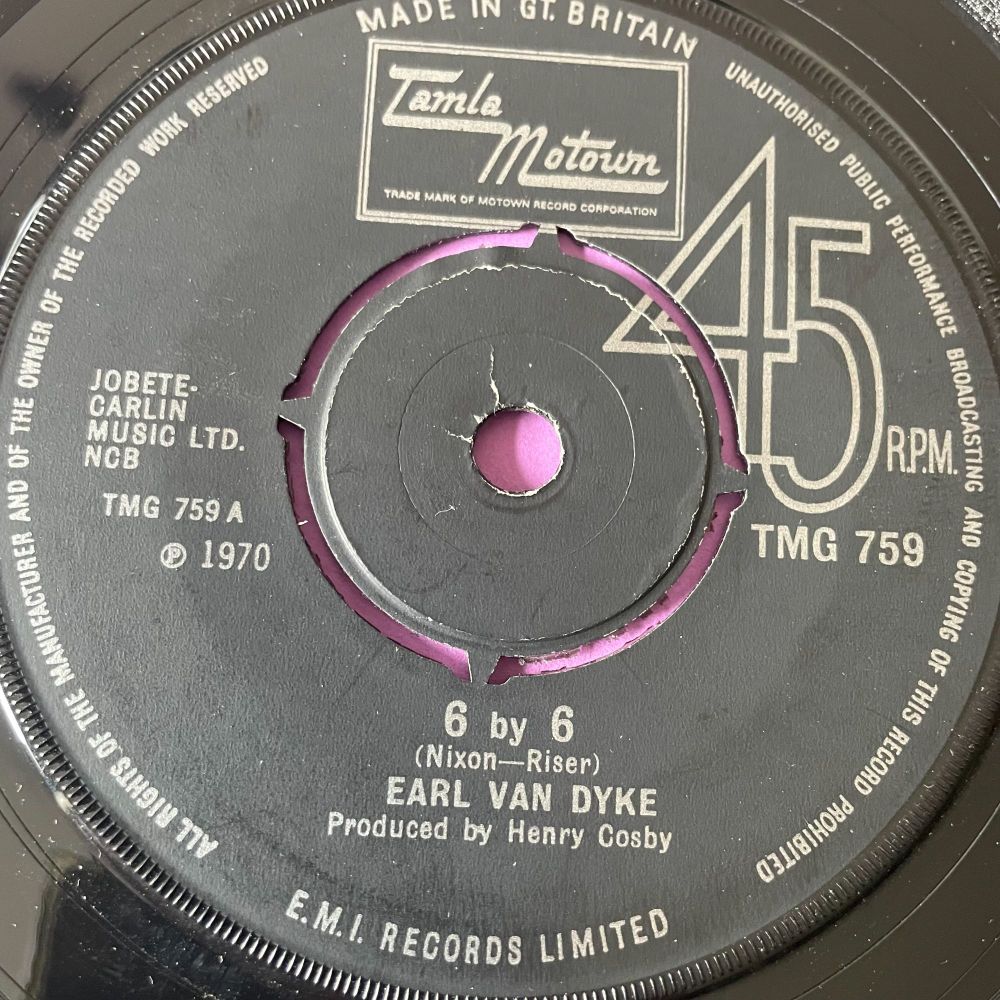 Earl Van Dyke-6 X 6-TMG 759 E+