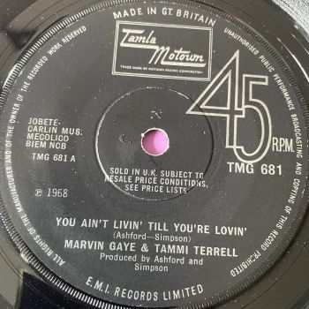 Marvin Gaye and Tammi Terrell-You ain't livin' 'till you're lovin'-TMG 681 E