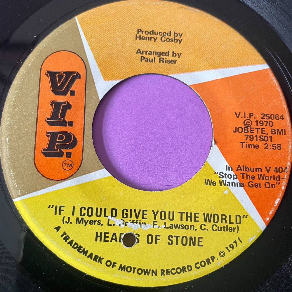 Hearts of stone-If I could give you the world-VIP E+