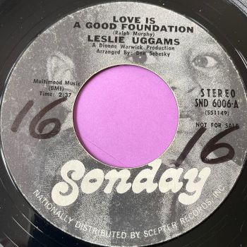 Leslie Uggams-Love is a good foundation-Sonday wol E+
