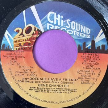 Gene Chandler-Does she have a friend-20th Century  Demo M-