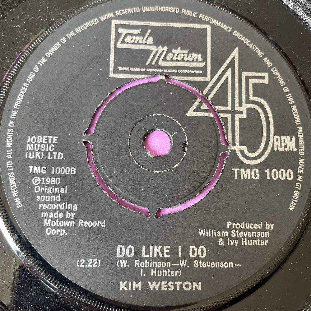 Kim Weston-Do like I do-TMG 1000 E+