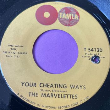Marvelettes-Your cheating ways-Tamla E+