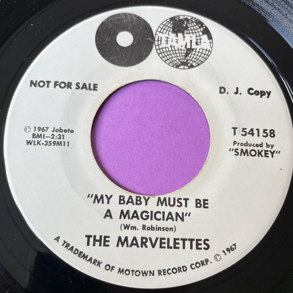 Marvelettes-My baby must be a magician-Tamla WD E+