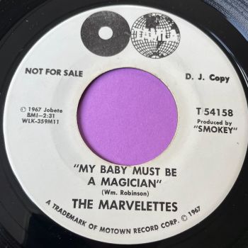 Marvelettes-My baby must be a magician-Tamla WD E+