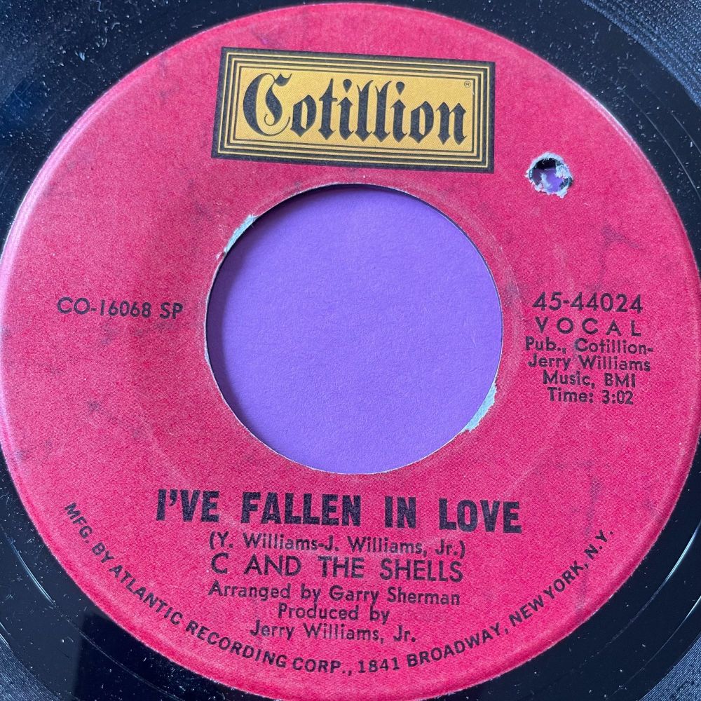 C and the Shells-I've fallen in love-Cotillion E+