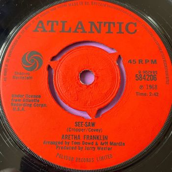 Aretha Franklin-=See-saw-UK Atlantic E