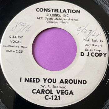 Carol Vega-I need you around-Constellation WD wol E