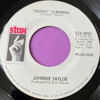 Johnnie Taylor-Testify-Stax WD E+