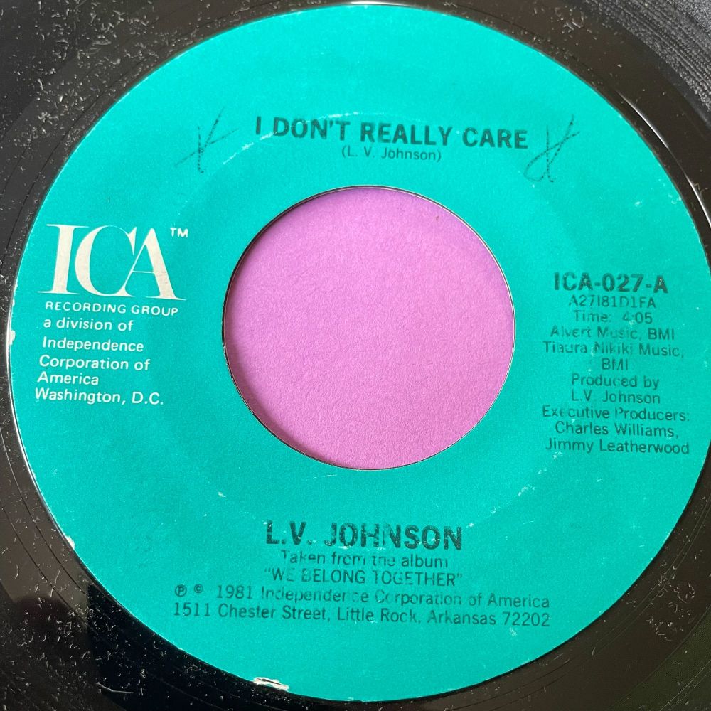 L.V Johnson-I don't really care-ICA E+