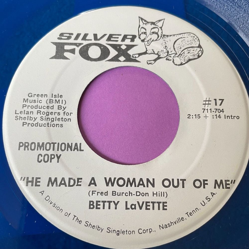 Betty LaVette-He made sa woman out of me-Silver Fox WD E+