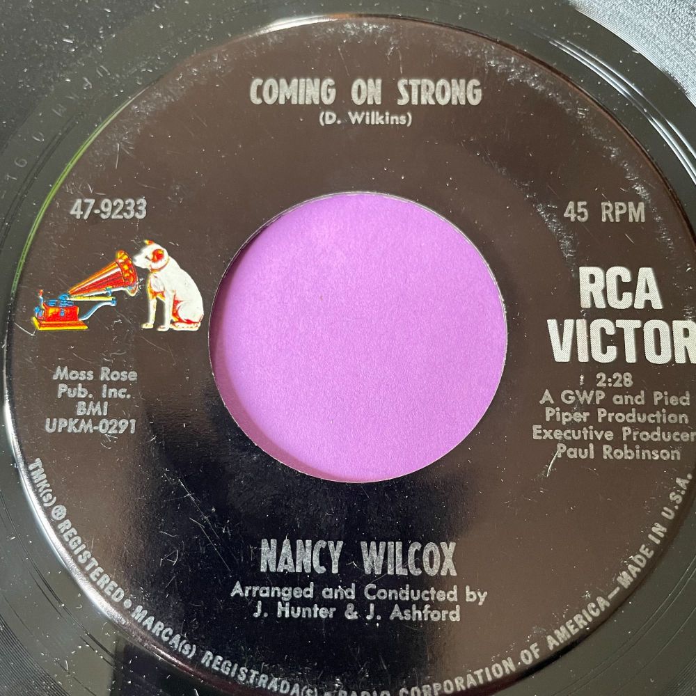 Nancy Wilcox-Coming on strong-RCA E+