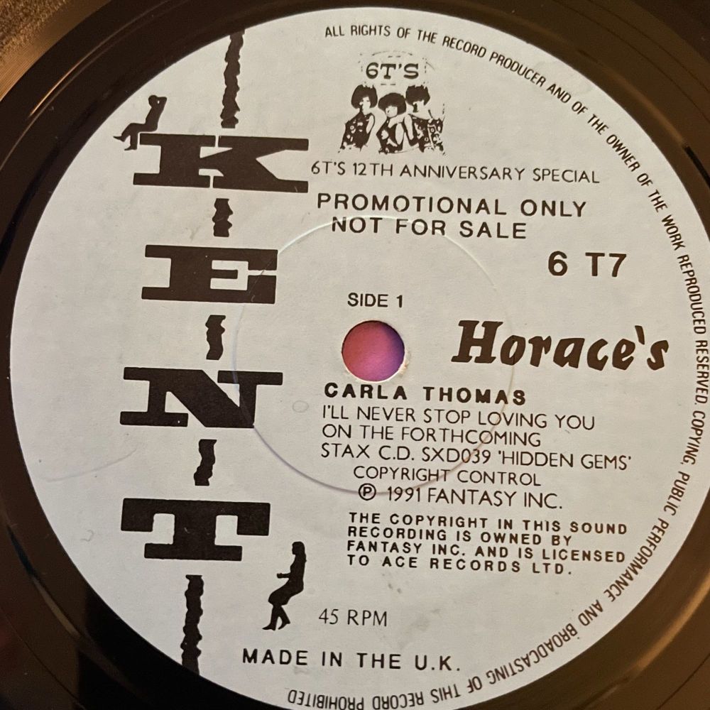 Carla Thomas-I'll never stop loving you-Kent Anniversary E+