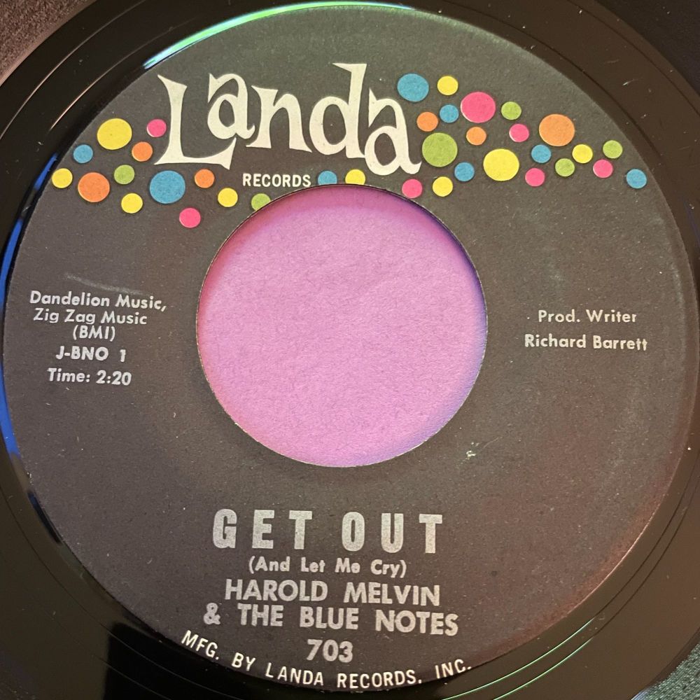Harold Melvin-Get Out-Landa E+