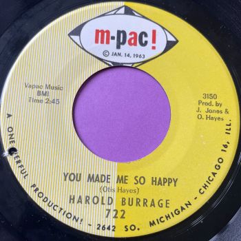 Harold Burrage-You made me so happy-M-Pac E+