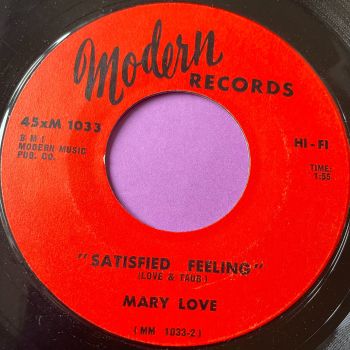 Mary Love-Satisfied feeling-Modern E+