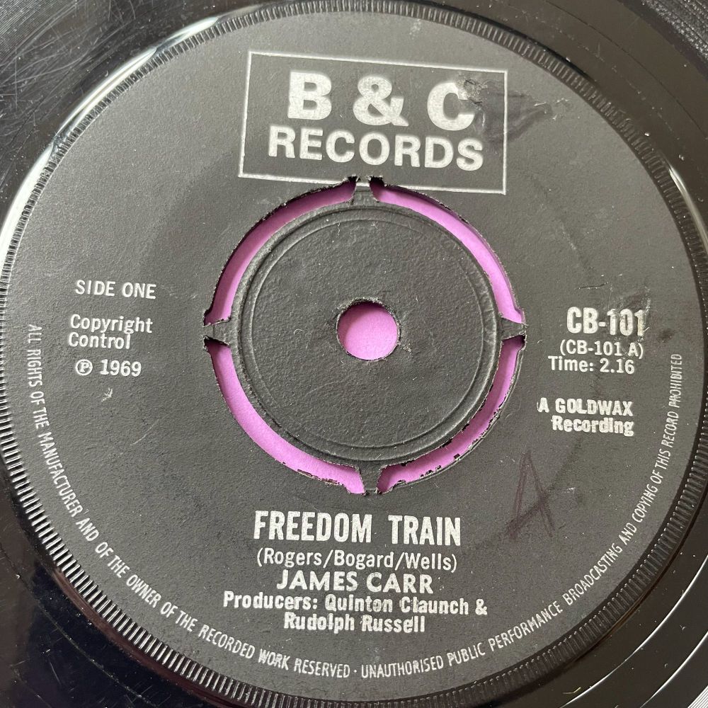 James Carr-Freedom train-UK B&C E