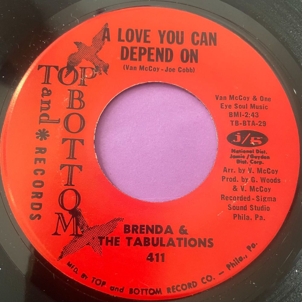 Brenda & the Tabulations-A love you can depend on-Top and Bottom E+