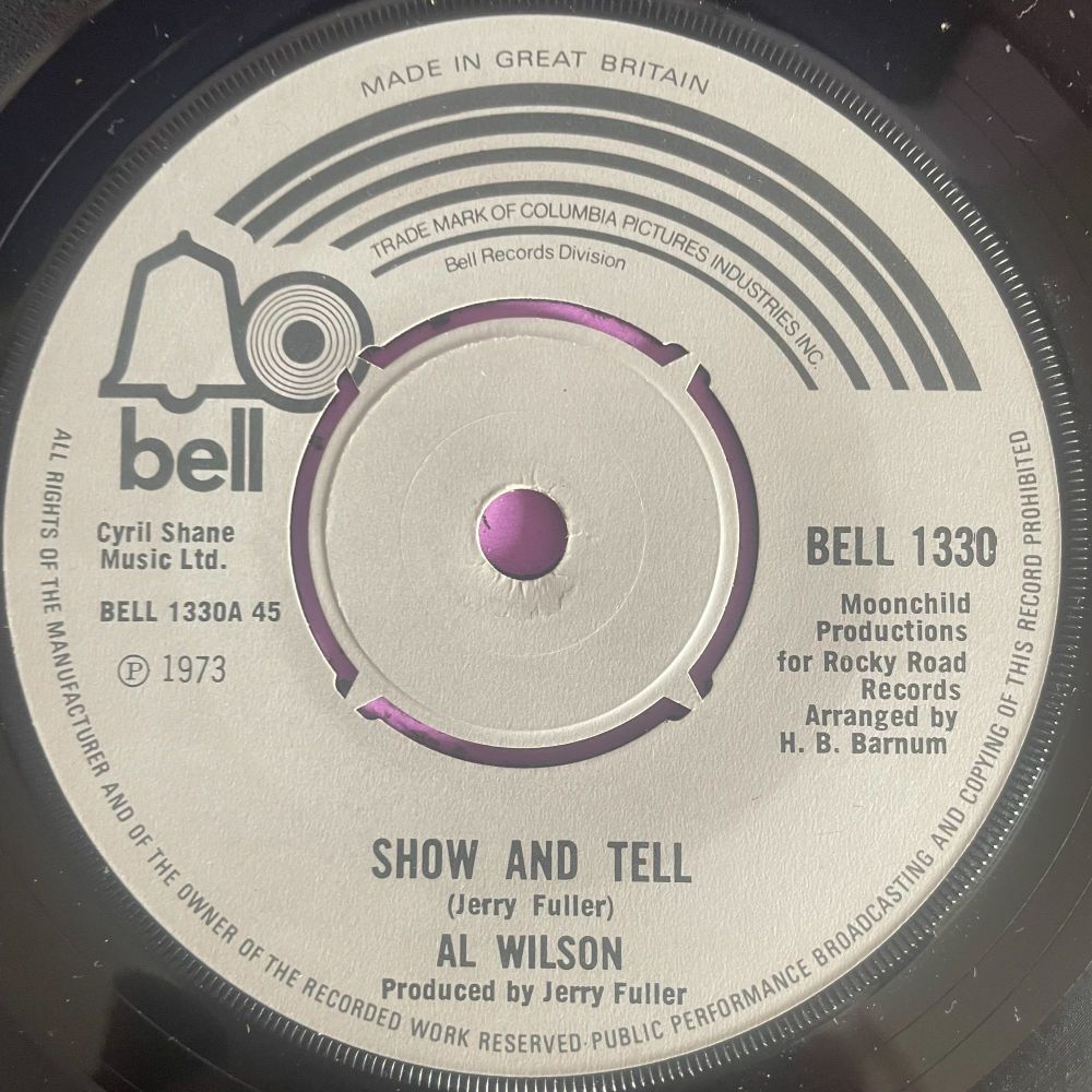 Al Wilson-Show and tell-UK Bell E+