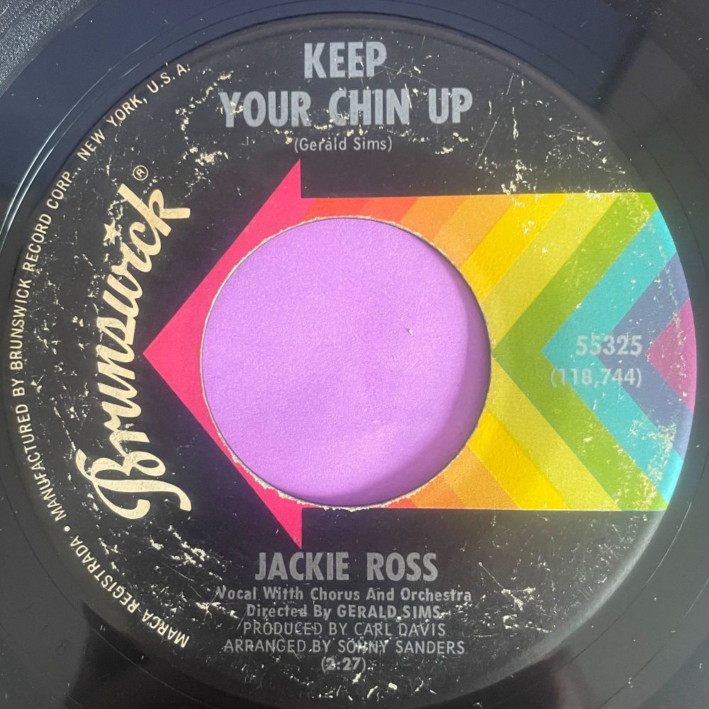 Jackie Ross-Keep your chin up-Brunswick vg+