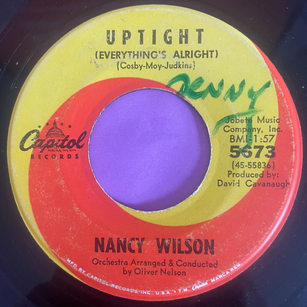 Nancy Wilson-Uptight-wol vg+