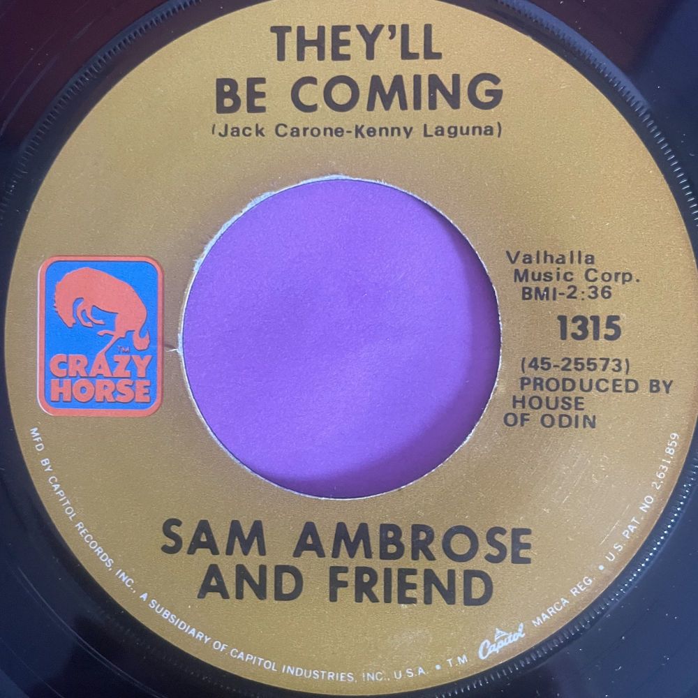 Sam Ambrose-They'll be coming-Crazy Horse E+