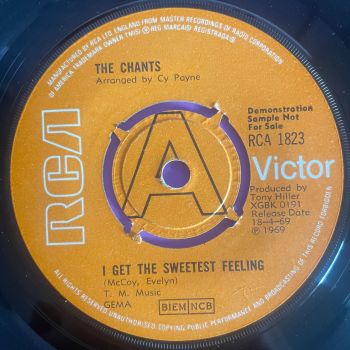 Chants-I get the sweetest feeling-UK RCA Demo E+