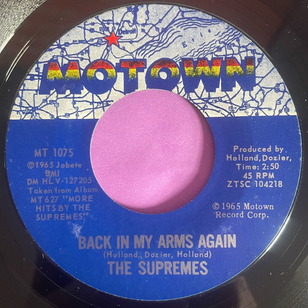 Supremes-Back in my arms again-Motown PS E+