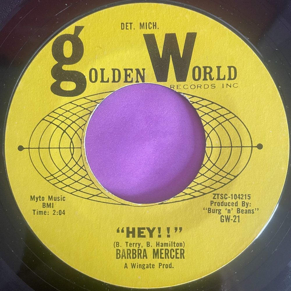 Barbara Mercer-Hey!!-Golden World E+