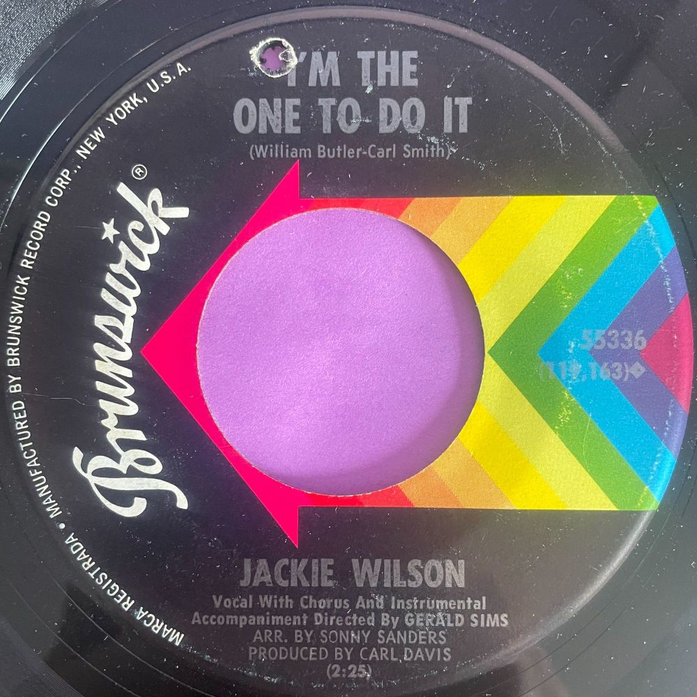 Jackie Wilson-I'm the one to do it-Brunswick E+