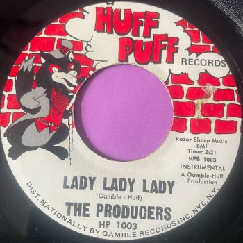 Producers-Lady lady lady/ Love is amazing-Huff Puff vg+