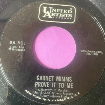 Garnet Mimms-Prove it to me-UA E+