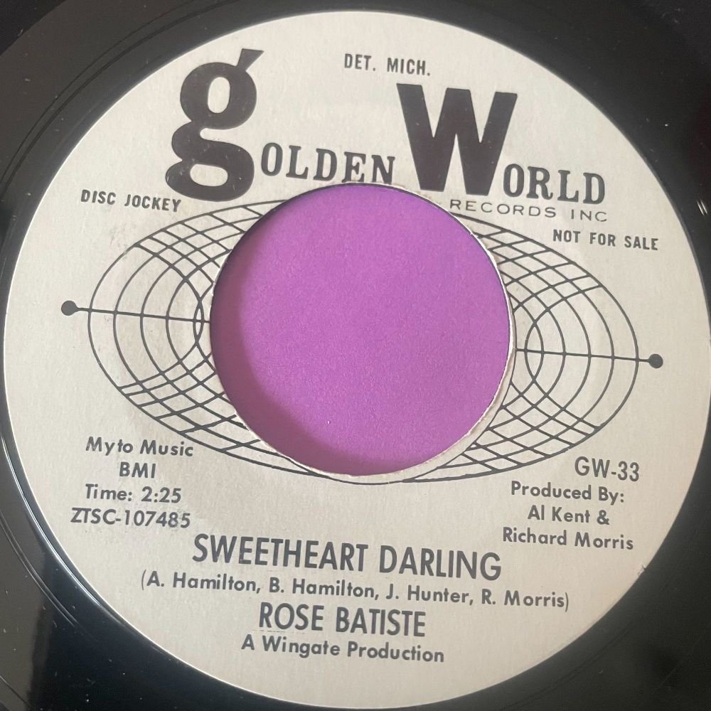 Rose Batiste-Sweetheart darling-Golden World WD E+