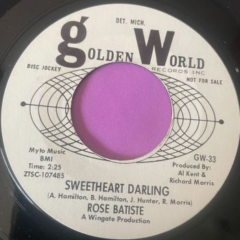 Rose Batiste-Sweetheart darling-Golden World WD E+