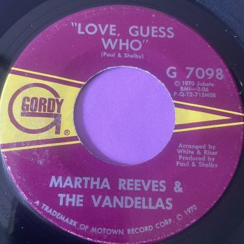 Martha Reeves-Love guess who-Gordy E+