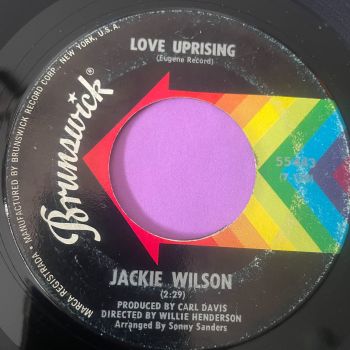 Jackie Wilson-Love uprising/ This love is real-Brunswick E