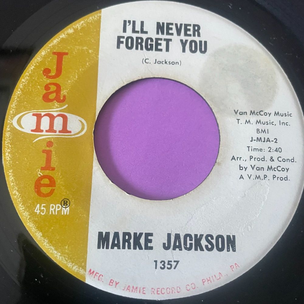 Marke Jackson-I'll never forget you-Jamie E