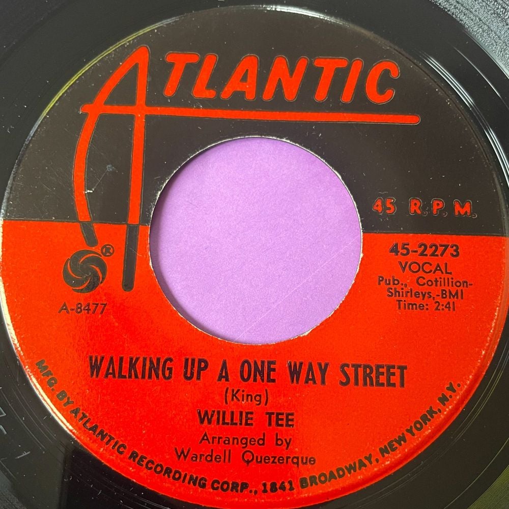 Willie Tee-Walking up a one way street-Atlantic E+