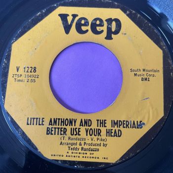 Little Anthony-Better use your head-Veep vg+